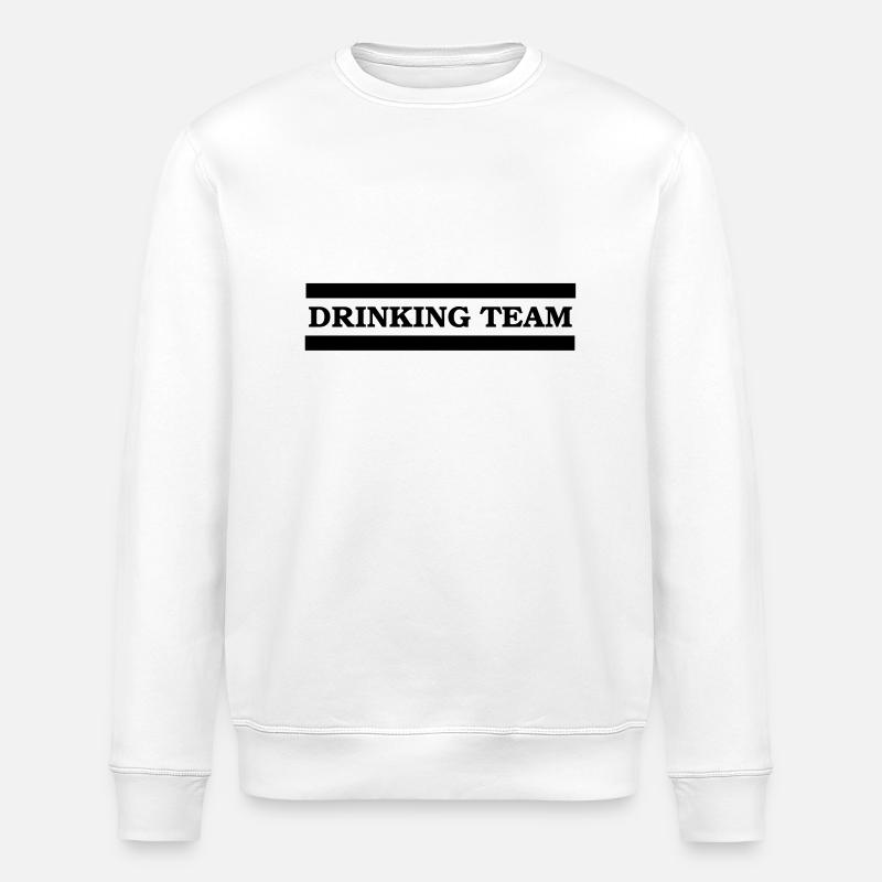 drinking team - Sweat bio ROLLER Stanley/Stella Unisexe - blanc