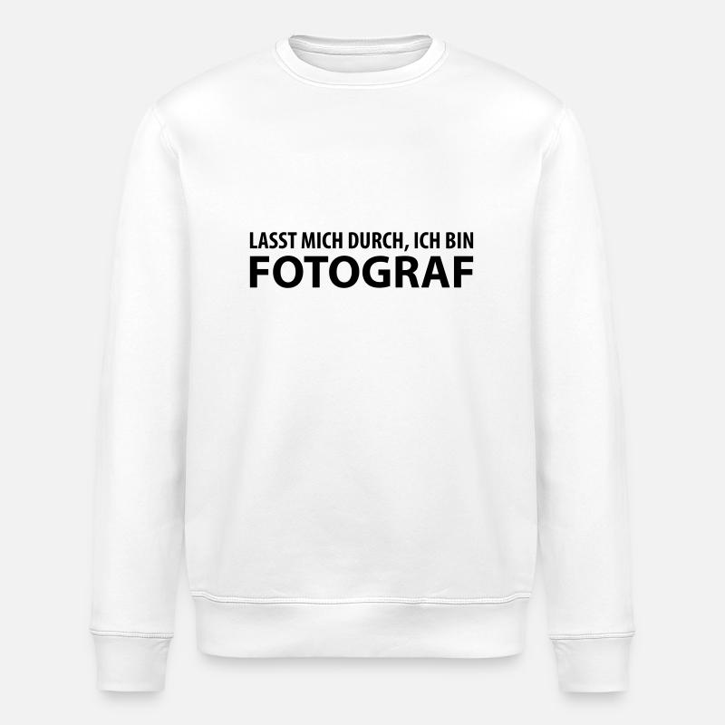 fotograf - Stanley/Stella Unisex Bio-Sweatshirt ROLLER - Weiß