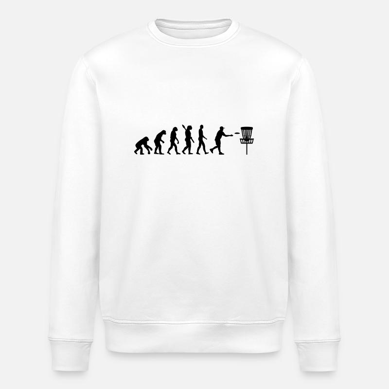 Evolution Disc Golf - Sweat bio ROLLER Stanley/Stella Unisexe - blanc