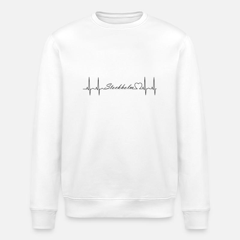 Stockholm - Stanley/Stella Unisex Bio-Sweatshirt ROLLER - Weiß
