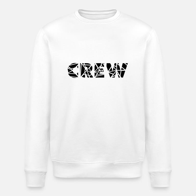 crew - Sweat bio ROLLER Stanley/Stella Unisexe - blanc