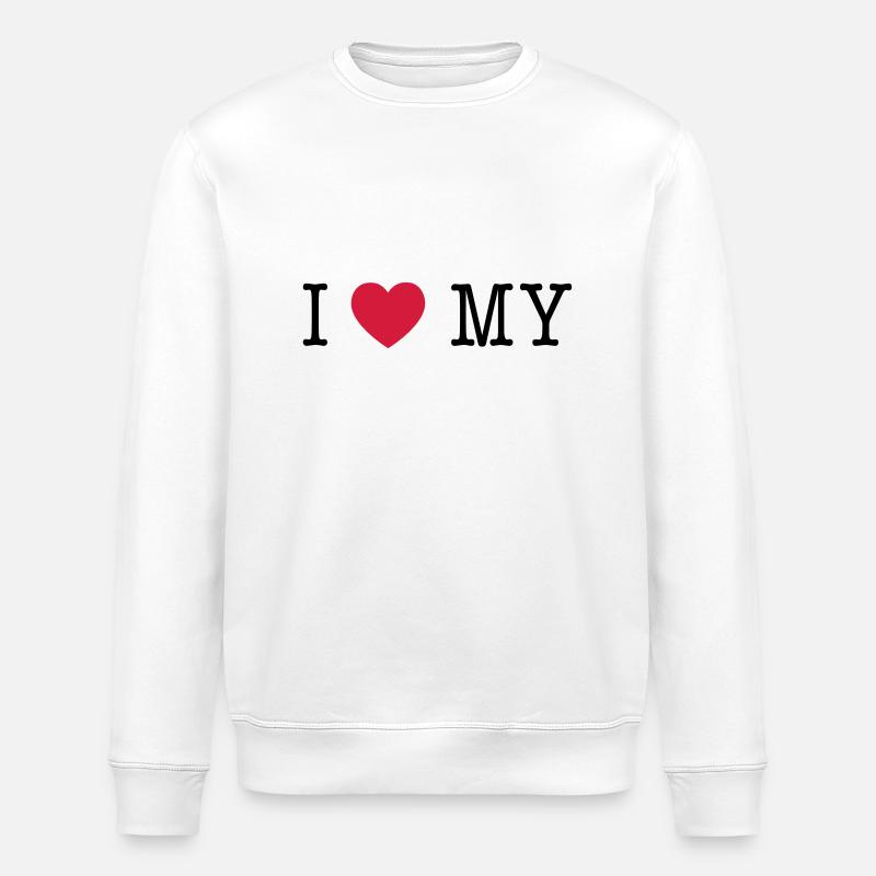 J'adore - Sweat bio ROLLER Stanley/Stella Unisexe - blanc