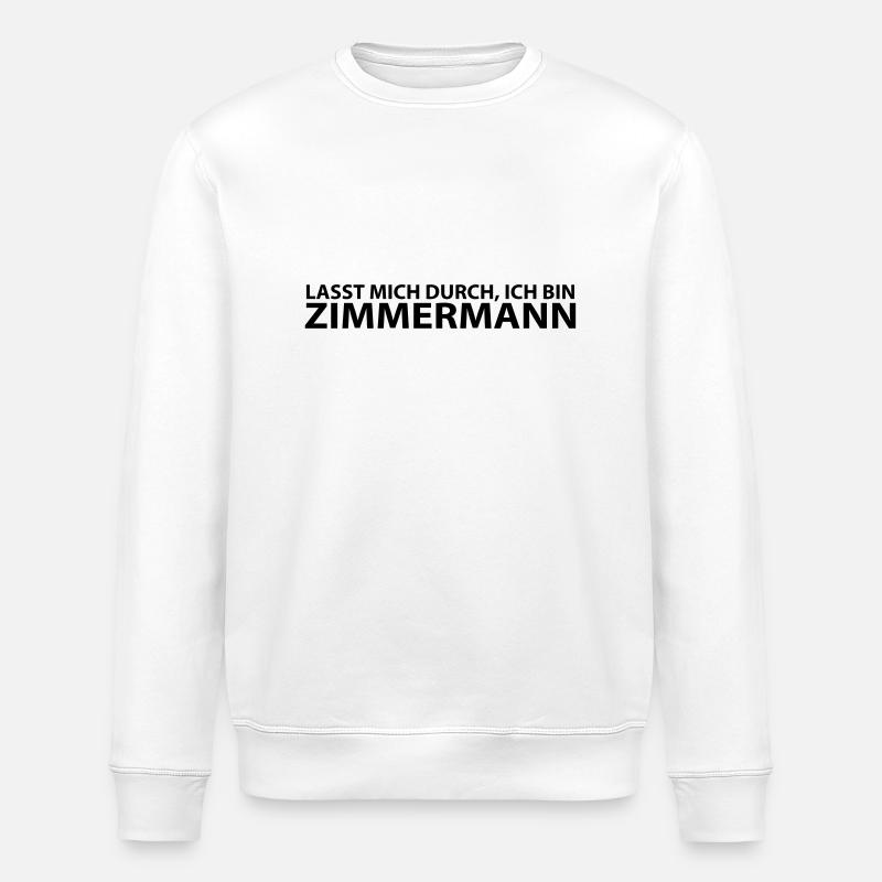 zimmermann - Sweat bio ROLLER Stanley/Stella Unisexe - blanc