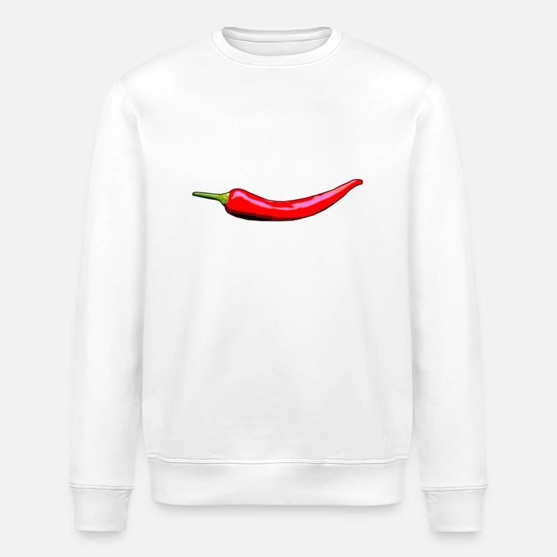 Chilli - Sweat bio ROLLER Stanley/Stella Unisexe - blanc