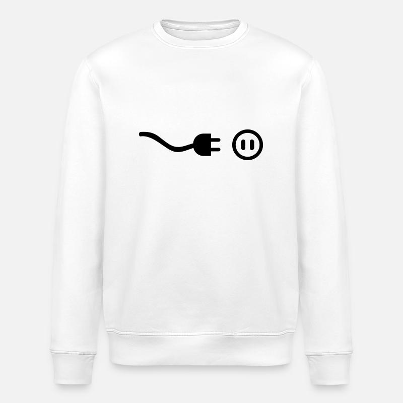 Kabel - Stanley/Stella Unisex Bio-Sweatshirt ROLLER - Weiß
