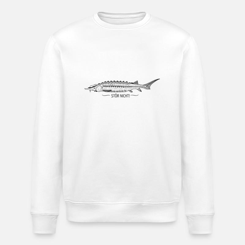 Stör Nicht! - Stanley/Stella Unisex Bio-Sweatshirt ROLLER - Weiß