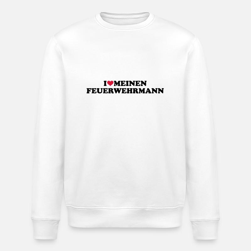 Feuerwehrmann - Stanley/Stella Unisex Bio-Sweatshirt ROLLER - Weiß