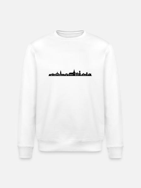 Skyline - Lüneburg - Stanley/Stella Unisex Bio-Sweatshirt ROLLER - Weiß