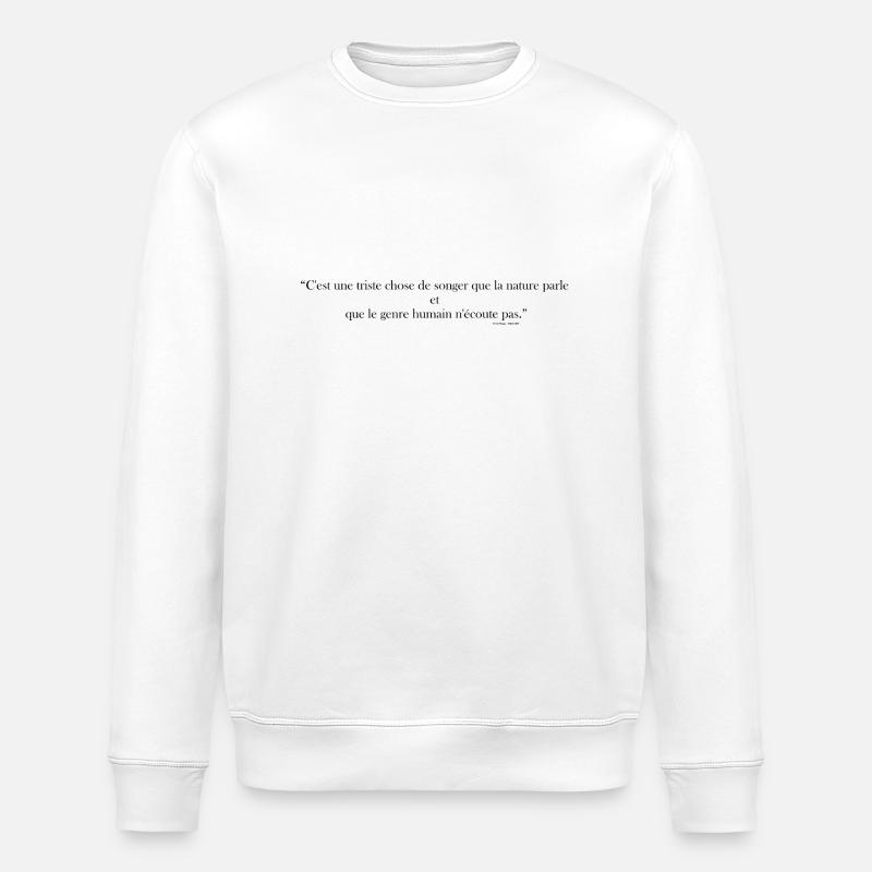 Victor H - Sweat bio ROLLER Stanley/Stella Unisexe - blanc