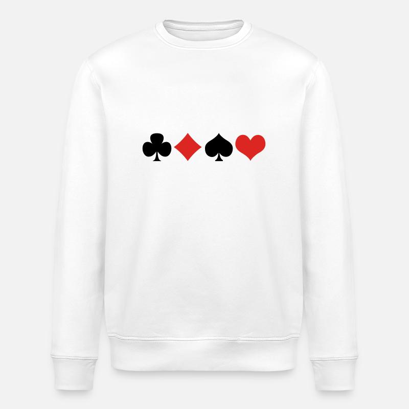 Karten 2 - Stanley/Stella Unisex Bio-Sweatshirt ROLLER - Weiß