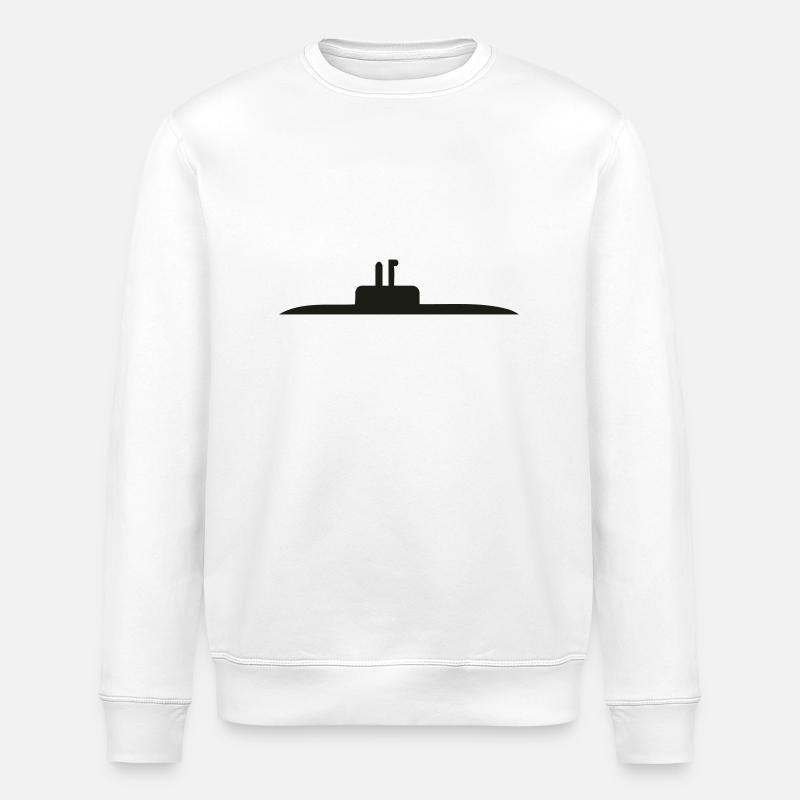 U-Boot - Stanley/Stella Unisex Bio-Sweatshirt ROLLER - Weiß