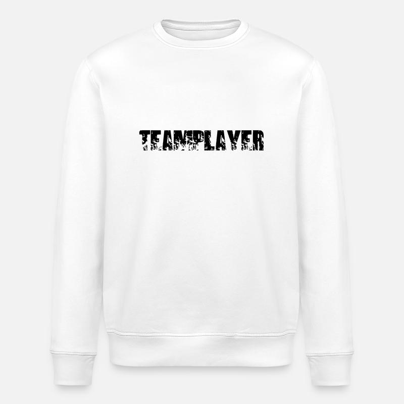 teamplayer - Stanley/Stella Unisex Bio-Sweatshirt ROLLER - Weiß
