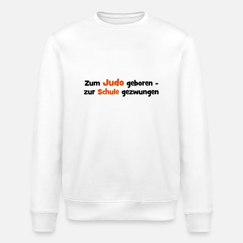 Judo - Stanley/Stella Unisex Bio-Sweatshirt ROLLER - Weiß