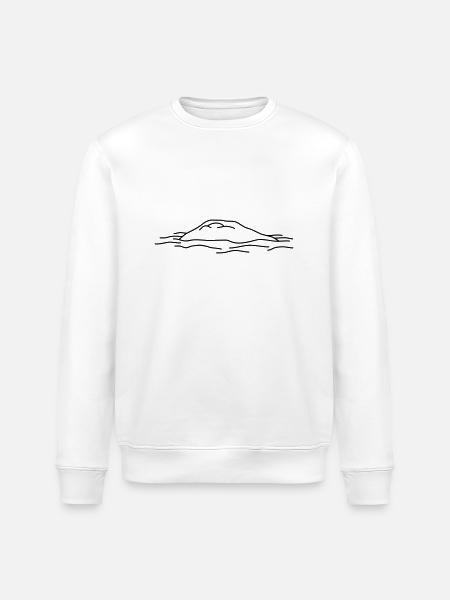 Island - Stanley/Stella ROLLER Unisex Organic Sweatshirt - white