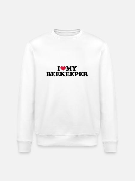 Beekeeper - Stanley/Stella ROLLER Unisex Organic Sweatshirt - white