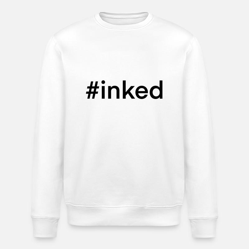 T-shirt encré de tatouage - Sweat bio ROLLER Stanley/Stella Unisexe - blanc