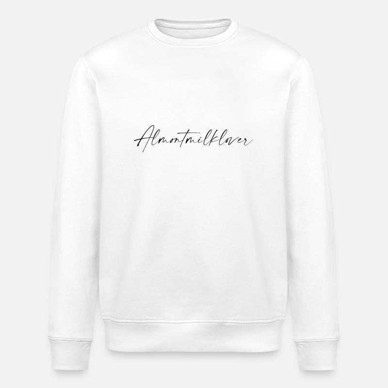 almontmilklover - Stanley/Stella Unisex Bio-Sweatshirt ROLLER - Weiß