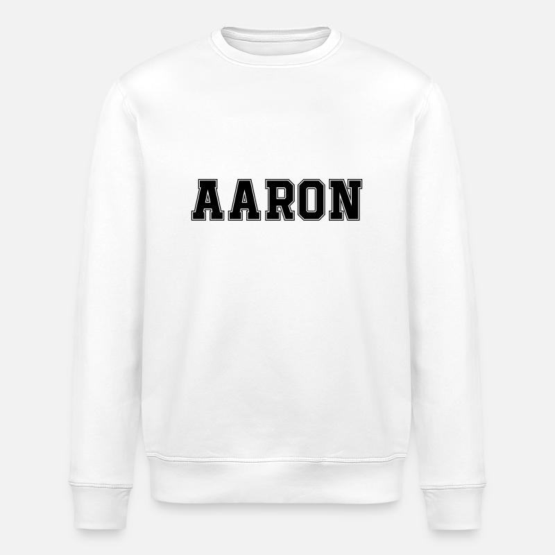 Aaron - Stanley/Stella ROLLER Unisex Organic Sweatshirt - white