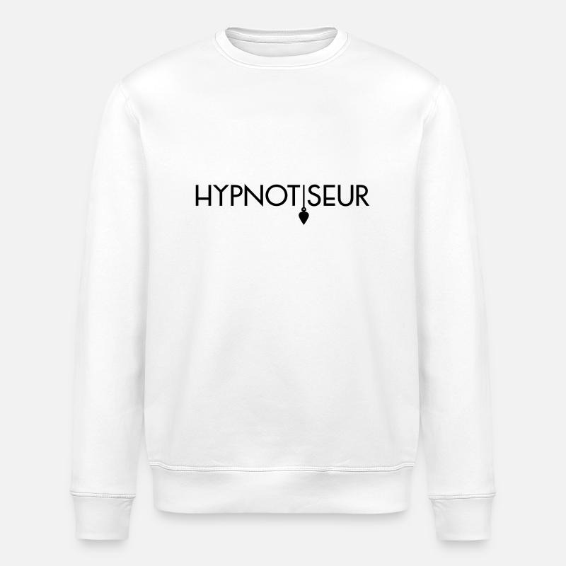 Hypnotiseur - nur Pendel - Stanley/Stella Unisex Bio-Sweatshirt ROLLER - Weiß