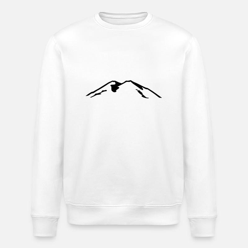 Elbrus - Stanley/Stella ROLLER Unisex Organic Sweatshirt - white