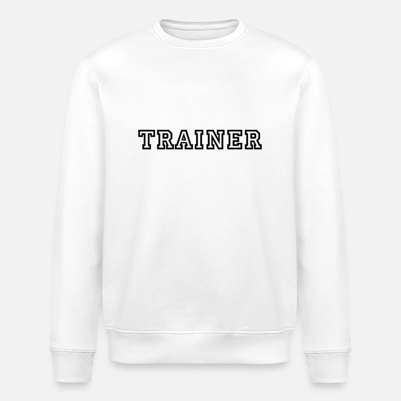 Entraîneur - Sweat bio ROLLER Stanley/Stella Unisexe - blanc