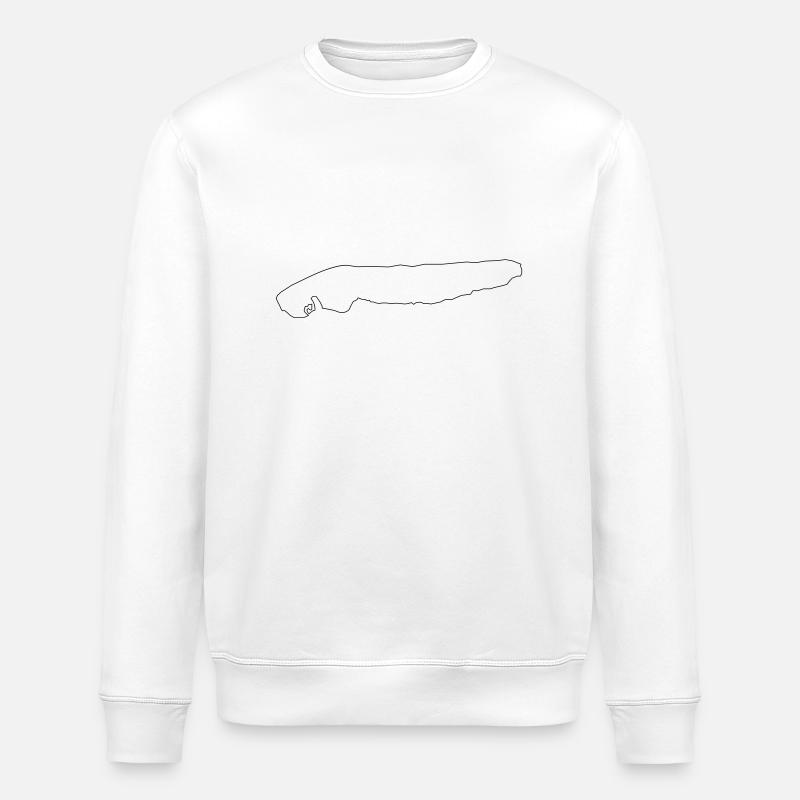 Norderney - Sweat bio ROLLER Stanley/Stella Unisexe - blanc