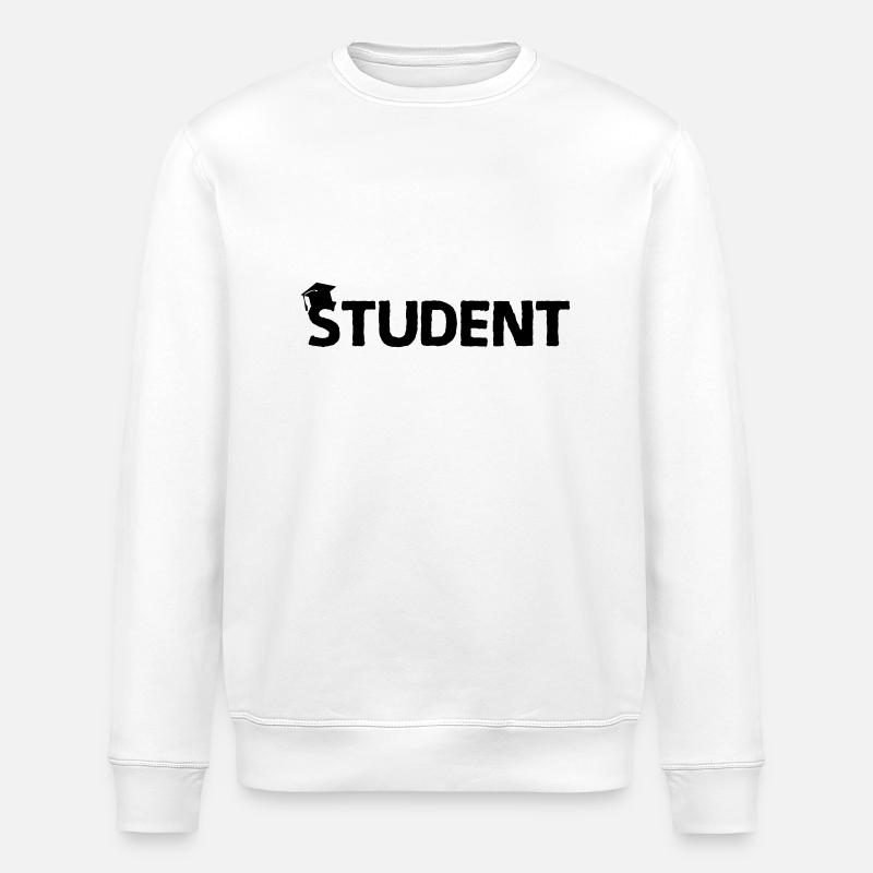 Doctorant - Sweat bio ROLLER Stanley/Stella Unisexe - blanc