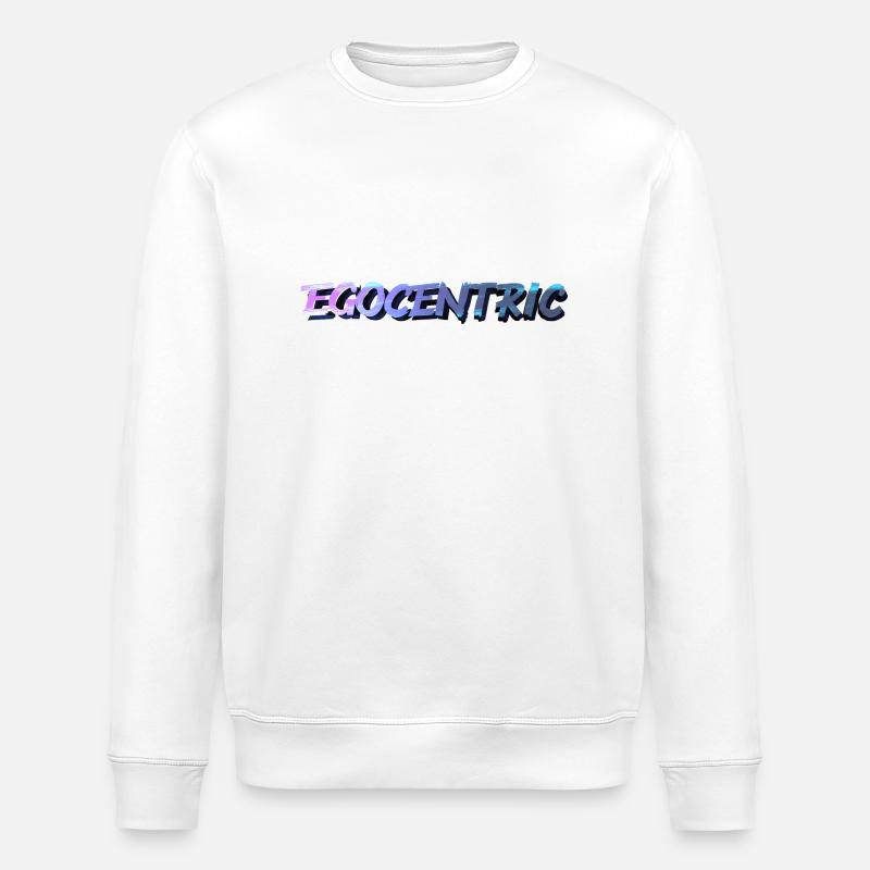 Egocentric - Sweat bio ROLLER Stanley/Stella Unisexe - blanc