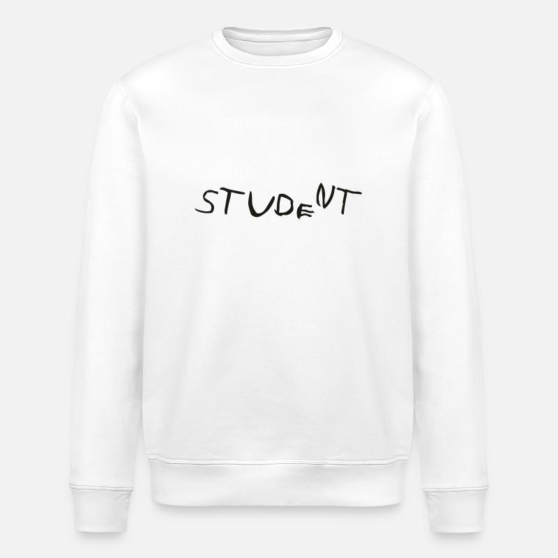 Étudiants - Sweat bio ROLLER Stanley/Stella Unisexe - blanc