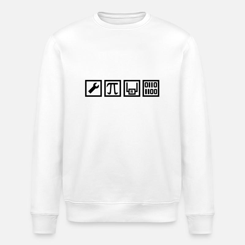 Techniker - Stanley/Stella Unisex Bio-Sweatshirt ROLLER - Weiß