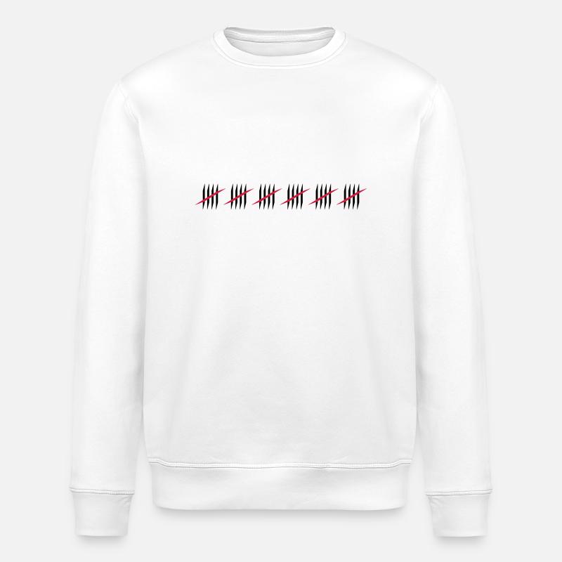 30 - Stanley/Stella Unisex Bio-Sweatshirt ROLLER - Weiß