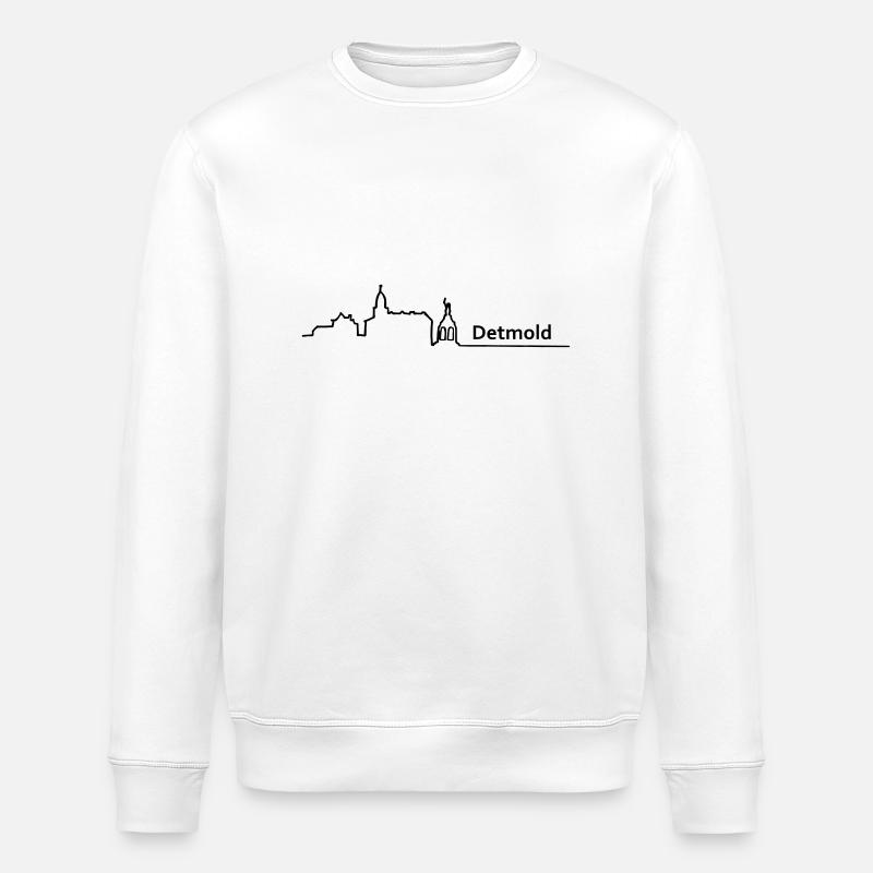 detmold horizon - Sweat bio ROLLER Stanley/Stella Unisexe - blanc