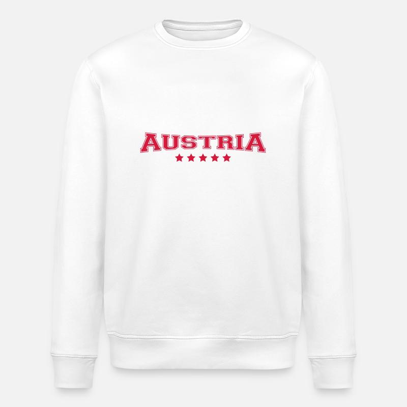 Austria Design - Stanley/Stella Unisex Bio-Sweatshirt ROLLER - Weiß