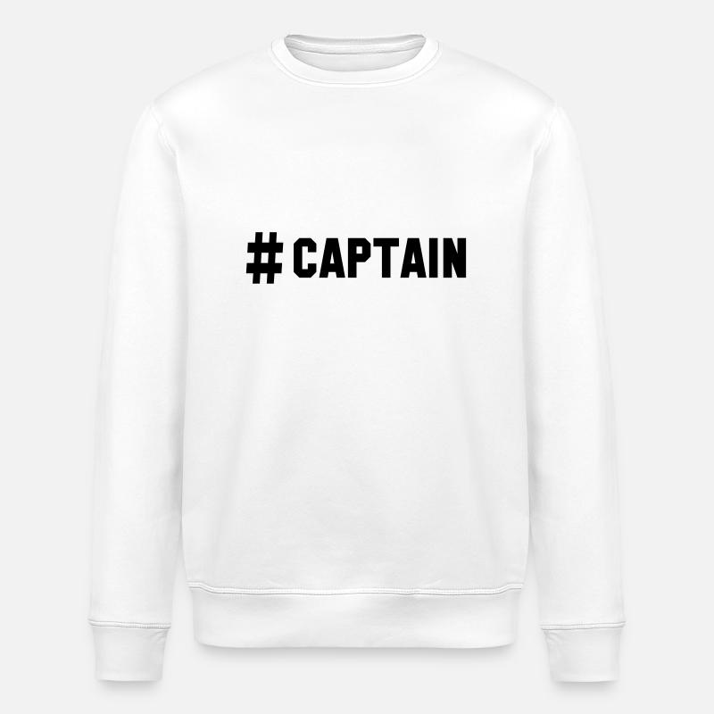 # captain - Stanley/Stella Unisex Bio-Sweatshirt ROLLER - Weiß