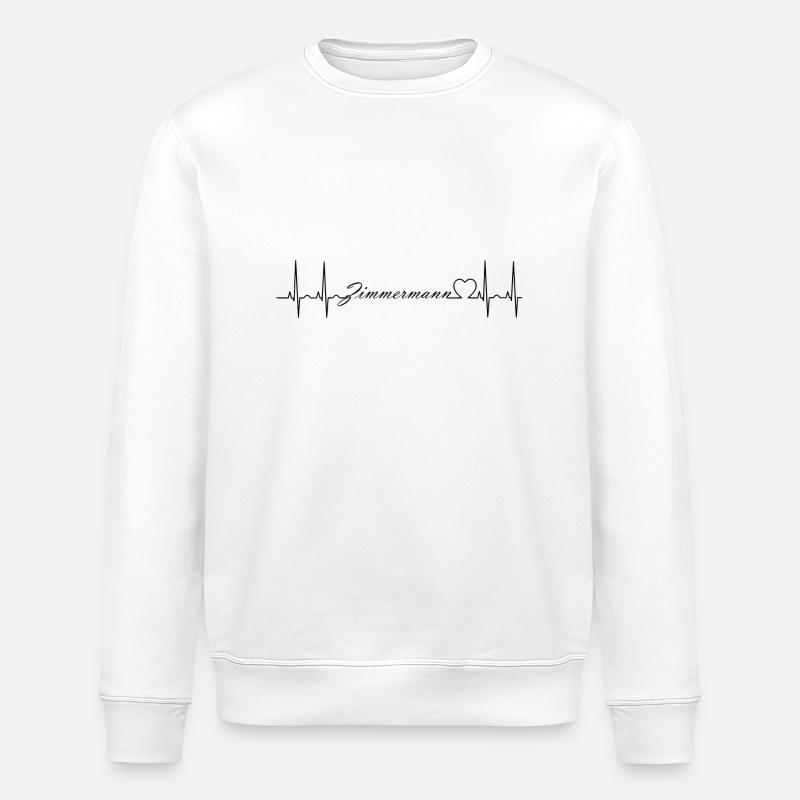 Carpenter - Stanley/Stella ROLLER Unisex Organic Sweatshirt - white