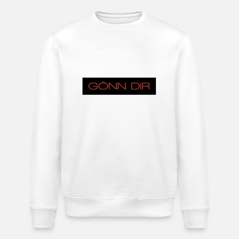 Goenn dir - 2 couleurs - Sweat bio ROLLER Stanley/Stella Unisexe - blanc