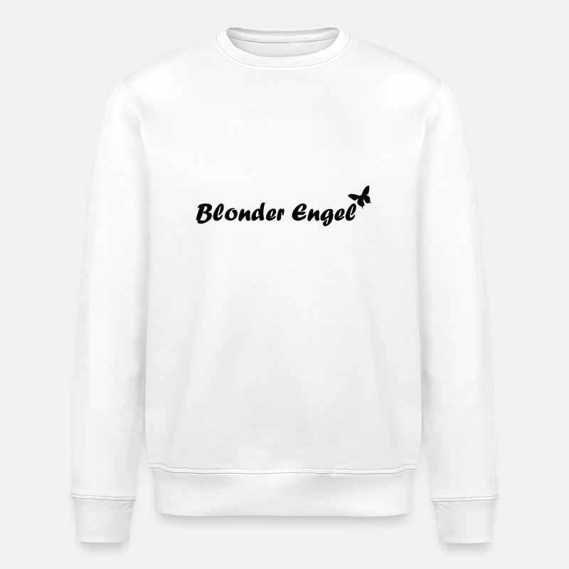 blonder engel - Stanley/Stella Unisex Bio-Sweatshirt ROLLER - Weiß