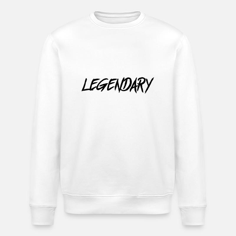 legendary - Sweat bio ROLLER Stanley/Stella Unisexe - blanc