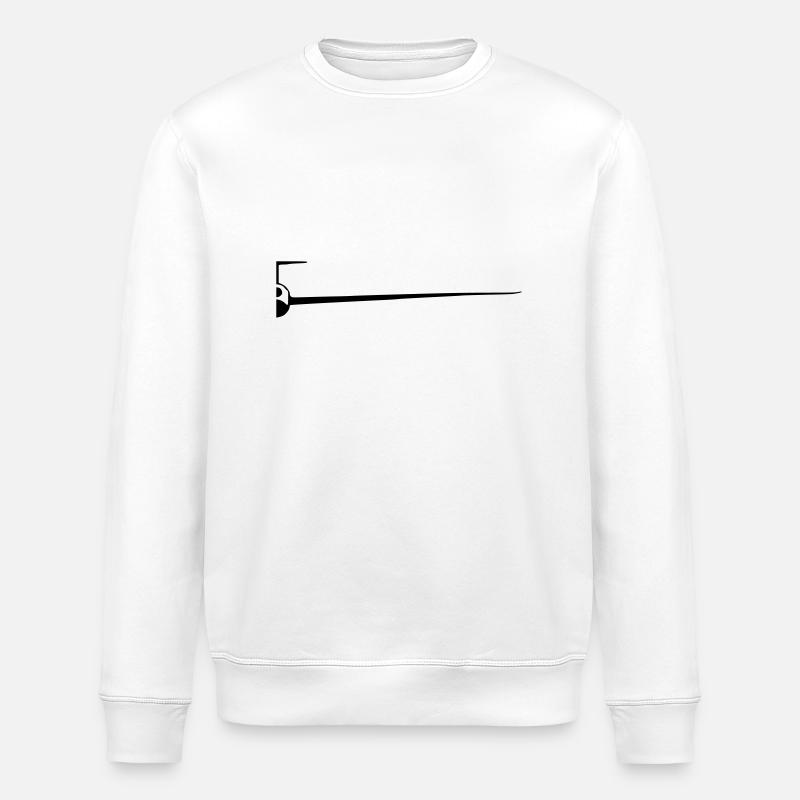 sf_halb - Stanley/Stella Unisex Bio-Sweatshirt ROLLER - Weiß