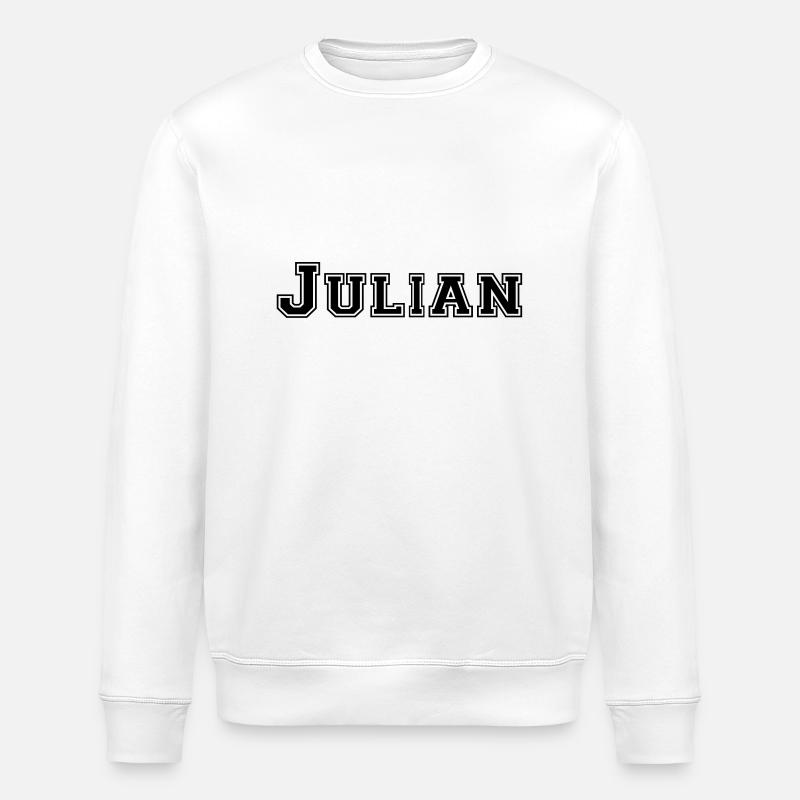 julian - Sweat bio ROLLER Stanley/Stella Unisexe - blanc