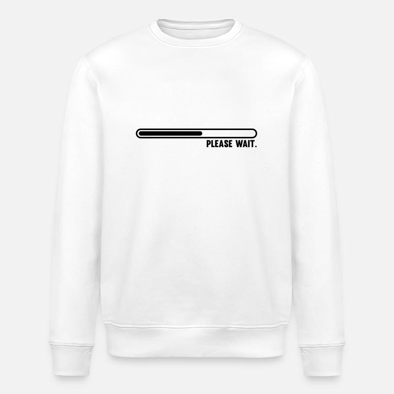 _loading_f1 - Stanley/Stella ROLLER Unisex Organic Sweatshirt - white