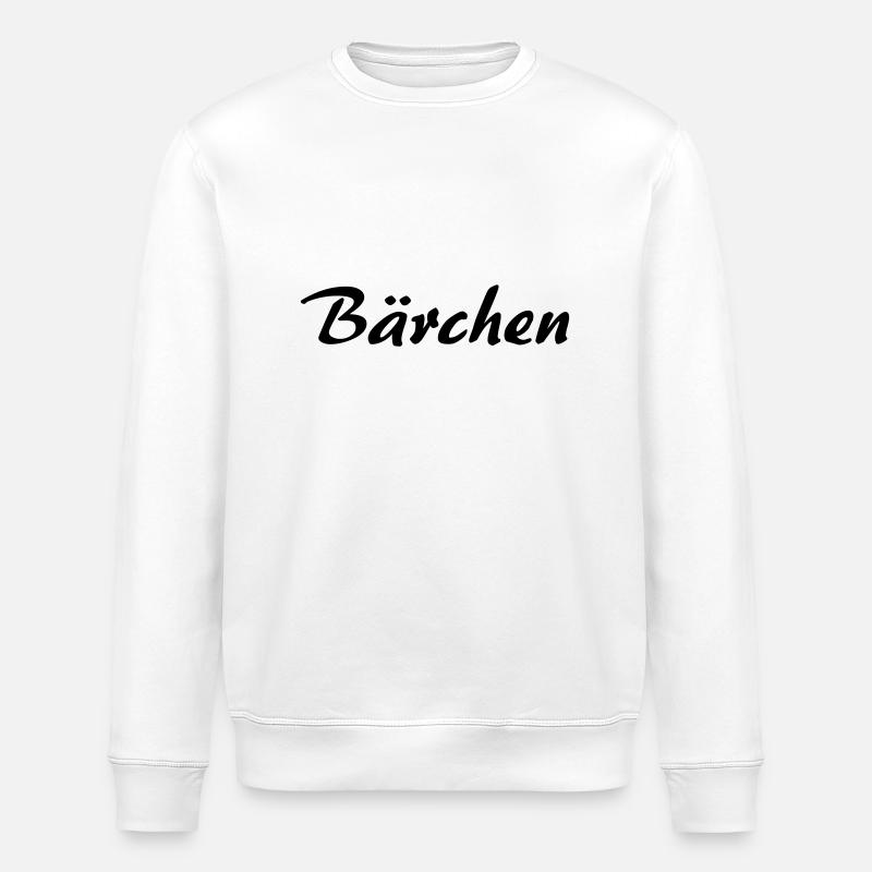 Bärchen - Stanley/Stella Unisex Bio-Sweatshirt ROLLER - Weiß