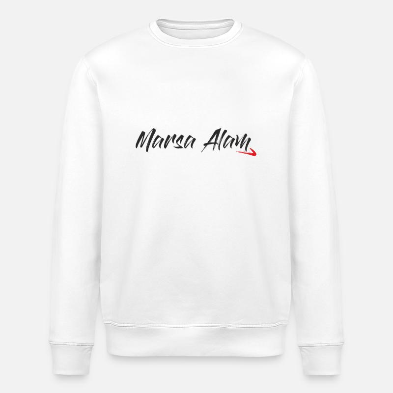 Marsa Alam Ägypten - Stanley/Stella Unisex Bio-Sweatshirt ROLLER - Weiß