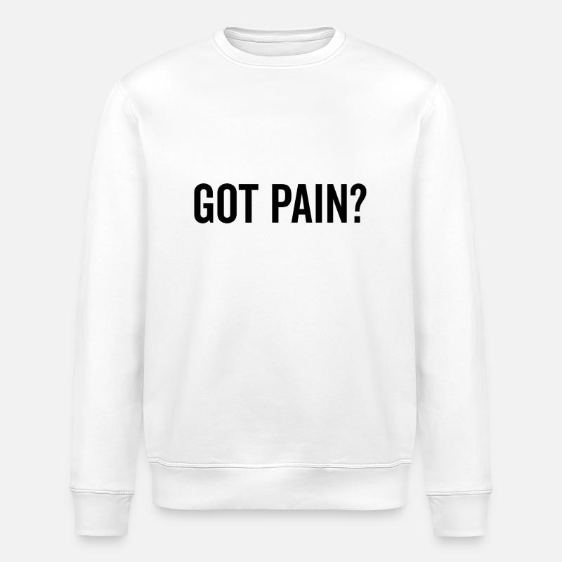 Vous avez mal ? - Sweat bio ROLLER Stanley/Stella Unisexe - blanc