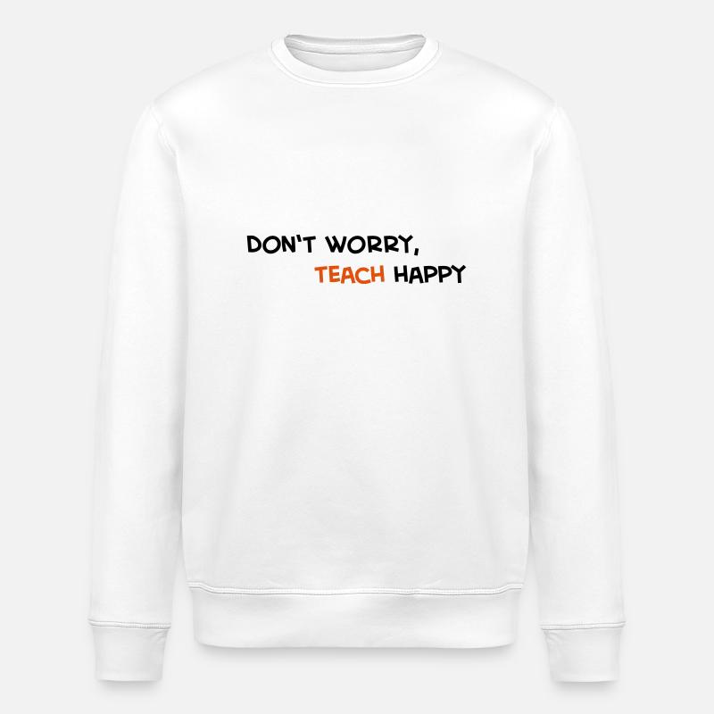 professeur - Sweat bio ROLLER Stanley/Stella Unisexe - blanc