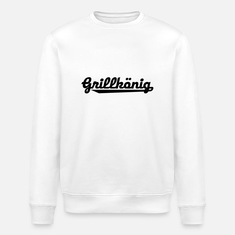grillen - Stanley/Stella Unisex Bio-Sweatshirt ROLLER - Weiß