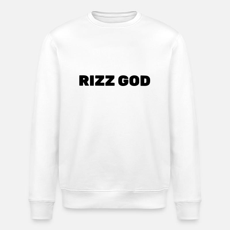 Riz bon - Sweat bio ROLLER Stanley/Stella Unisexe - blanc