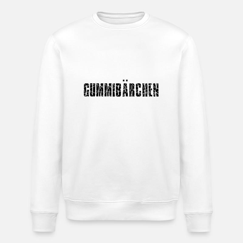 Gummibärchen - Stanley/Stella Unisex Bio-Sweatshirt ROLLER - Weiß