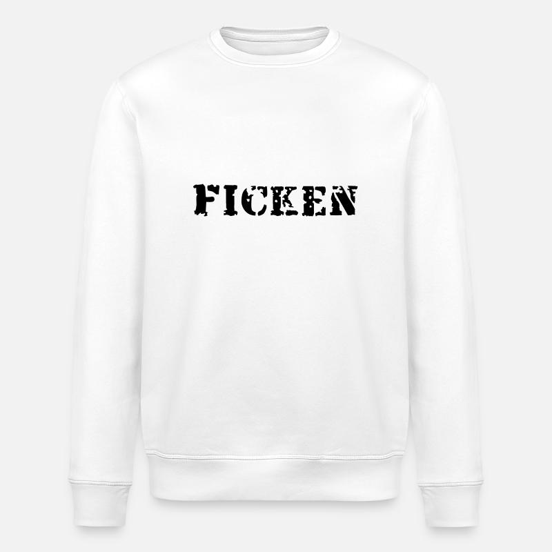 baiser - Sweat bio ROLLER Stanley/Stella Unisexe - blanc