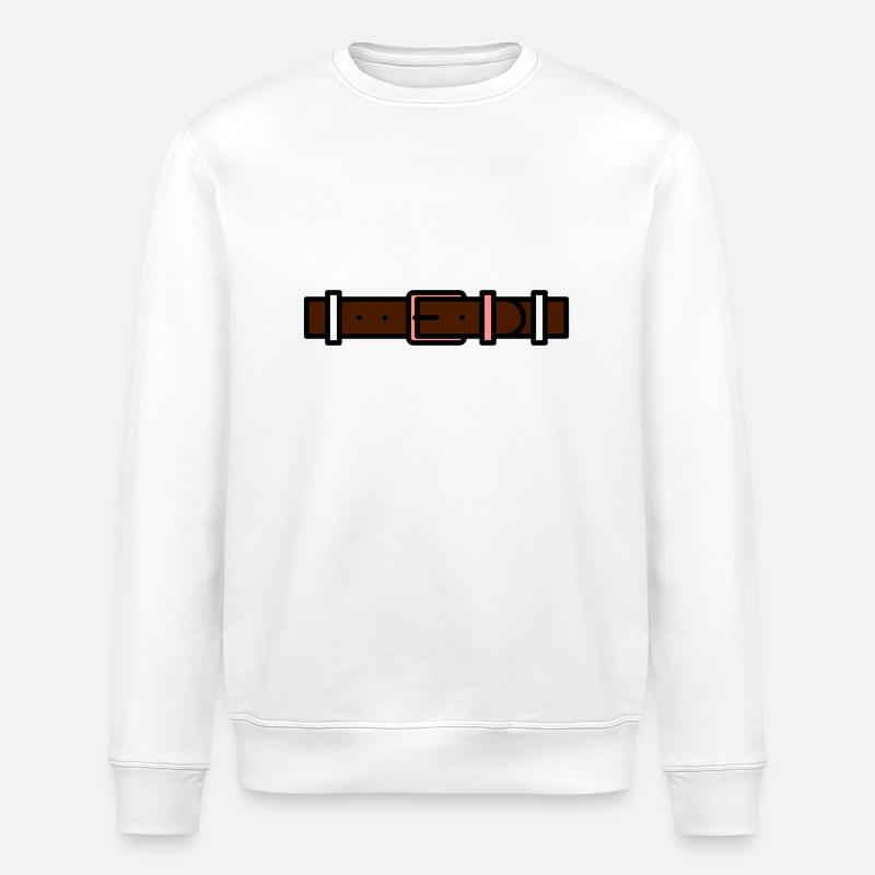 ceinture - Sweat bio ROLLER Stanley/Stella Unisexe - blanc